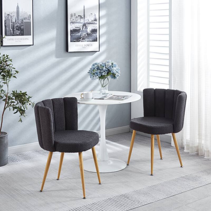 Upholstered Accent Chair Dining Chair Set of 2
