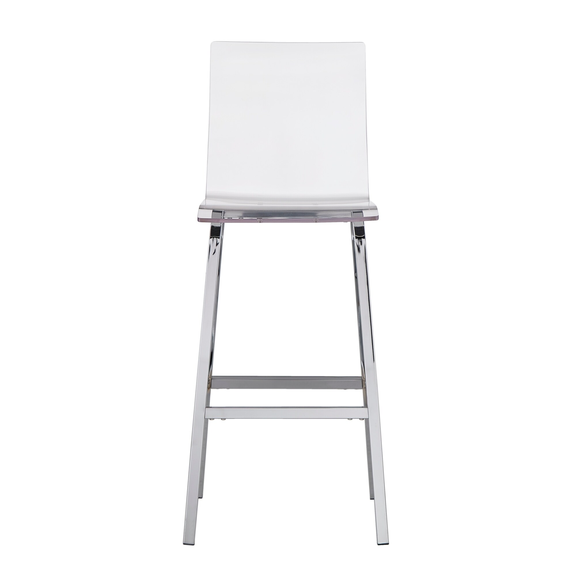 Acrylic bar sale stools with back