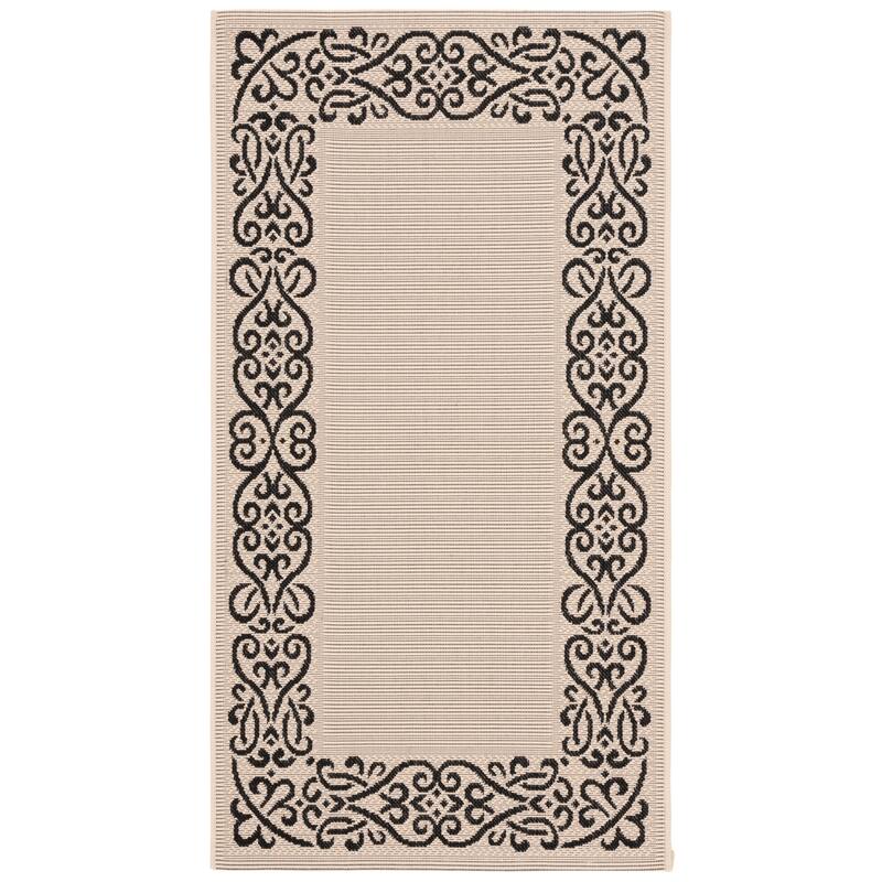 SAFAVIEH Courtyard Ikerne Waterproof Patio Backyard Rug