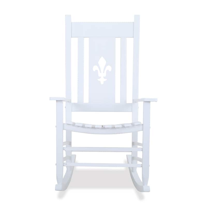 Outdoor Wooden Rocking Chair