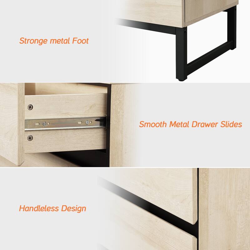 3-Piece Bedroom Furniture Set,Dresser & Chest With 18 Drawers for Bedroom, Bedroom Furniture Set