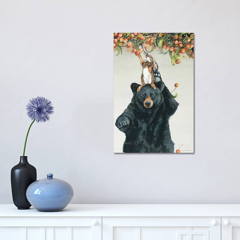 iCanvas "Bearing Bunnies" by Maggie Vandewalle Canvas Print - 18x12x1.5