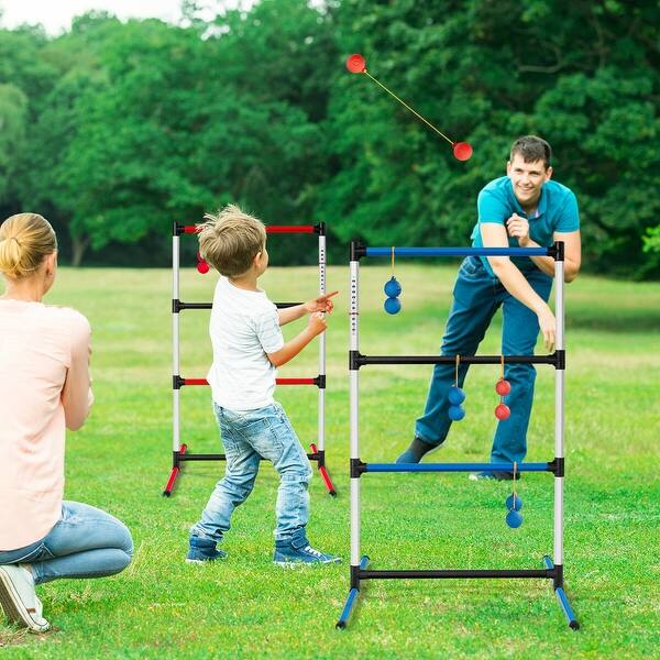 Shop Portable Ladder Ball Toss Game Family Indoor Outdoor Game