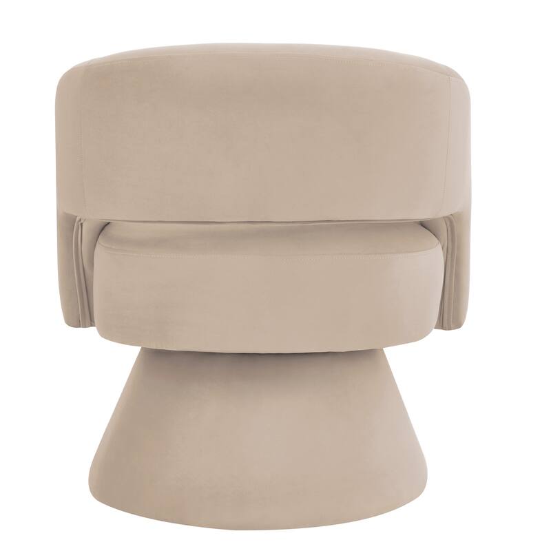 Modern Velvet Swivel Accent Chair, Set of 1