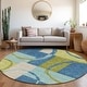 preview thumbnail 77 of 88, Premium Washable Super Soft Modern Casual Mayfield Rug Denim - 8' x 8'