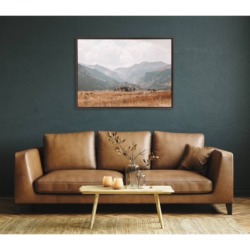 Kate and Laurel Sylvie AA Wanderings Framed Canvas by Alicia Abla