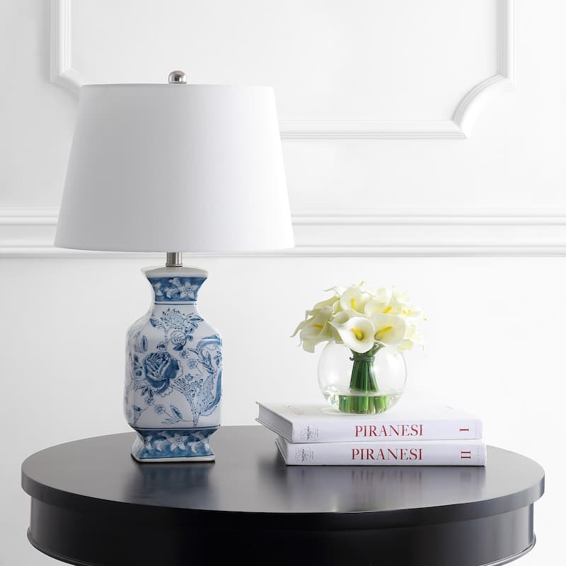 SAFAVIEH Lighting Noriane 24-inch LED Table Lamp - 15"x15"x24" - 15Wx15Dx24H