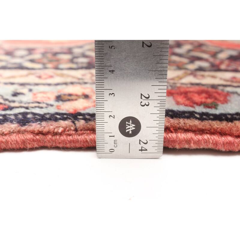 ECARPETGALLERY Hand-knotted Kayseri Red Wool Rug - 2'8 x 10'4