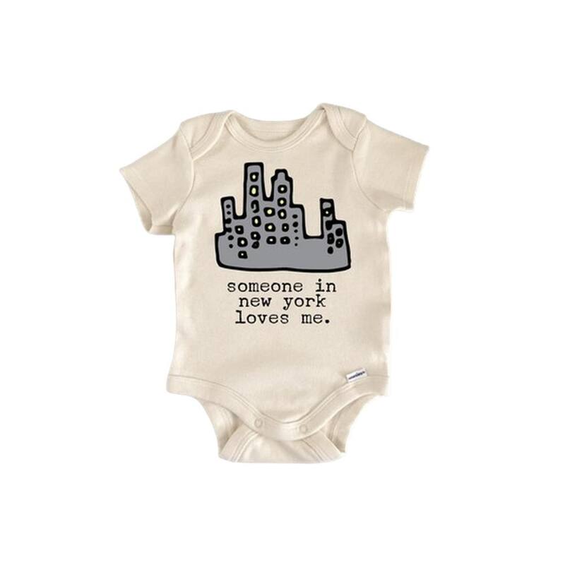 New York Ny City Nyc - Baby Boy Girl Clothes Infant Bodysuit Funny Cute