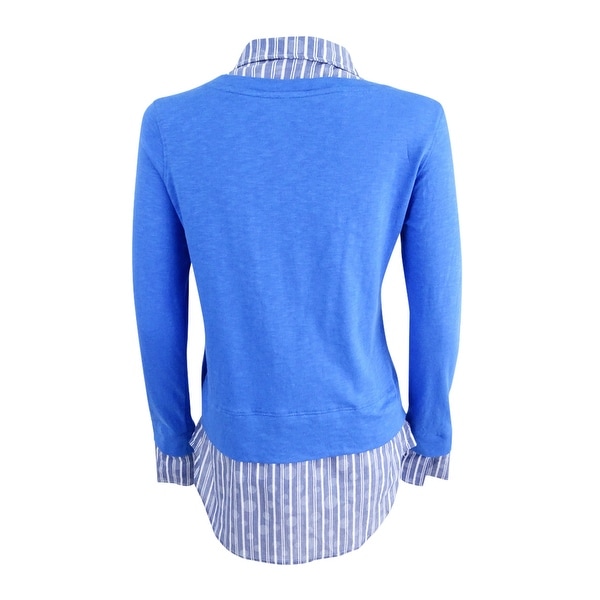 tommy hilfiger collared sweater