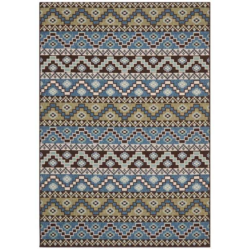 SAFAVIEH Veranda Dymph Indoor /Outdoor Waterproof Patio Backyard Rug