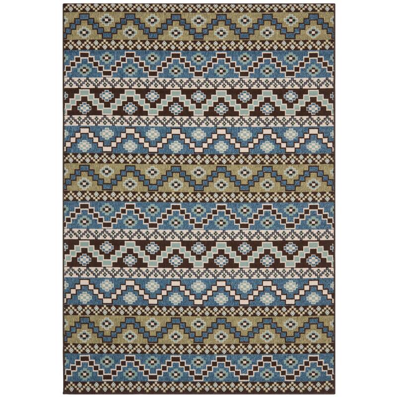 SAFAVIEH Veranda Rudy Indoor/ Outdoor Waterproof Patio Backyard Rug