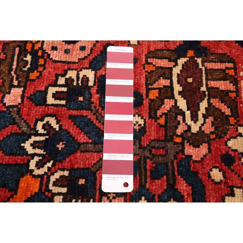 ECARPETGALLERY Hand-knotted Kayseri Vintage Red Wool Rug - 5'1 x 6'6