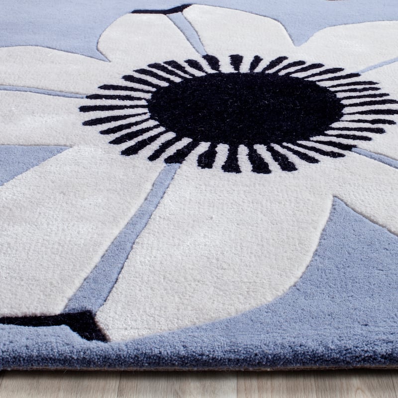 SAFAVIEH Handmade Allure Kondzha Modern Floral Wool Rug