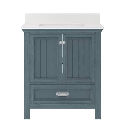CRAFT + MAIN BAVT3122D-QSWZ Brantley 30" Free Standing Single Basin
