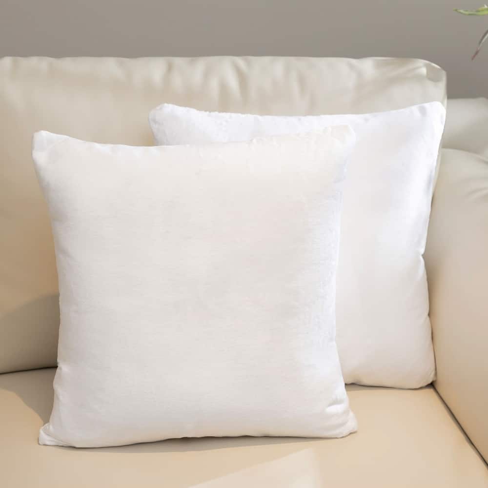 Cheer Collection Set of 2 Hollow Fiber Filled Couch Pillows
