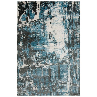 SAFAVIEH Handmade Mirage Kleopatra Modern Abstract Viscose Rug