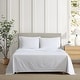 preview thumbnail 110 of 120, Eddie Bauer Printed Cotton Percale Deep Pocket Sheet Set. Full - Arden Stripe Grey