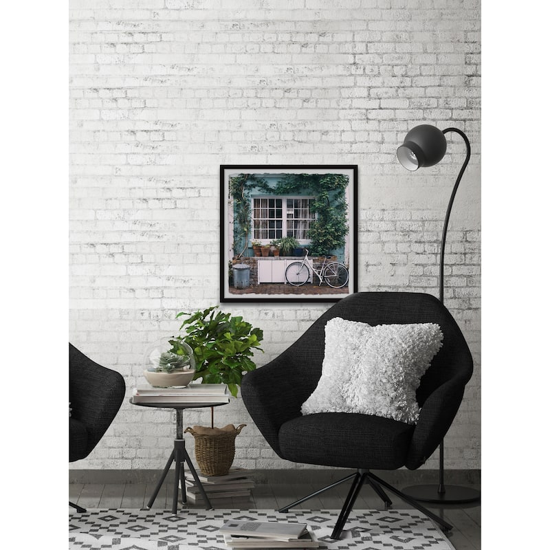 'Window Vines' Framed Painting Print