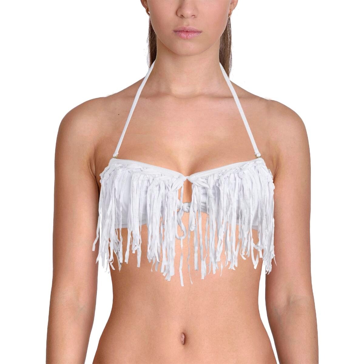 fringe swim top