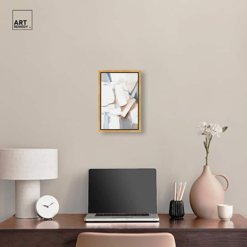 Bone and Beige II Canvas by Art Remedy