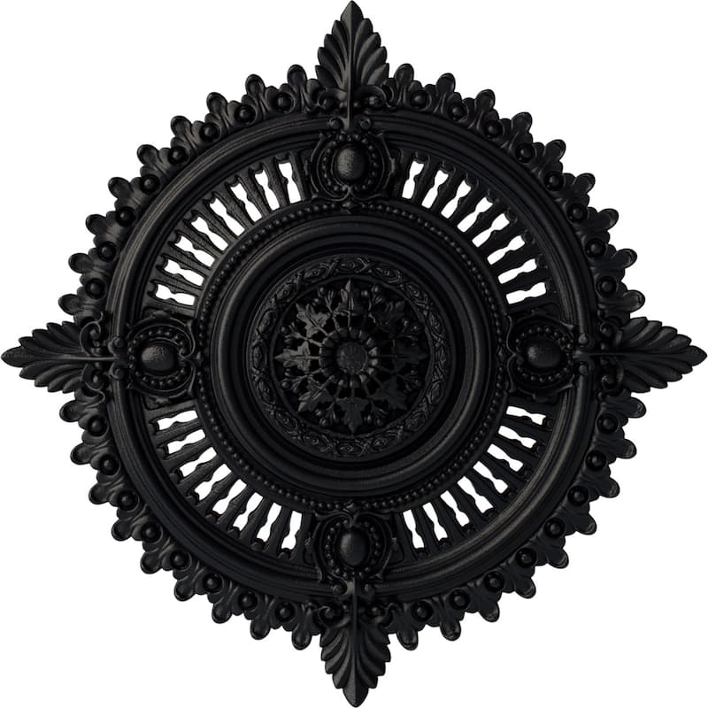 29 1/8"OD x 1 1/4"ID x 4"P Haylynn Ceiling Medallion