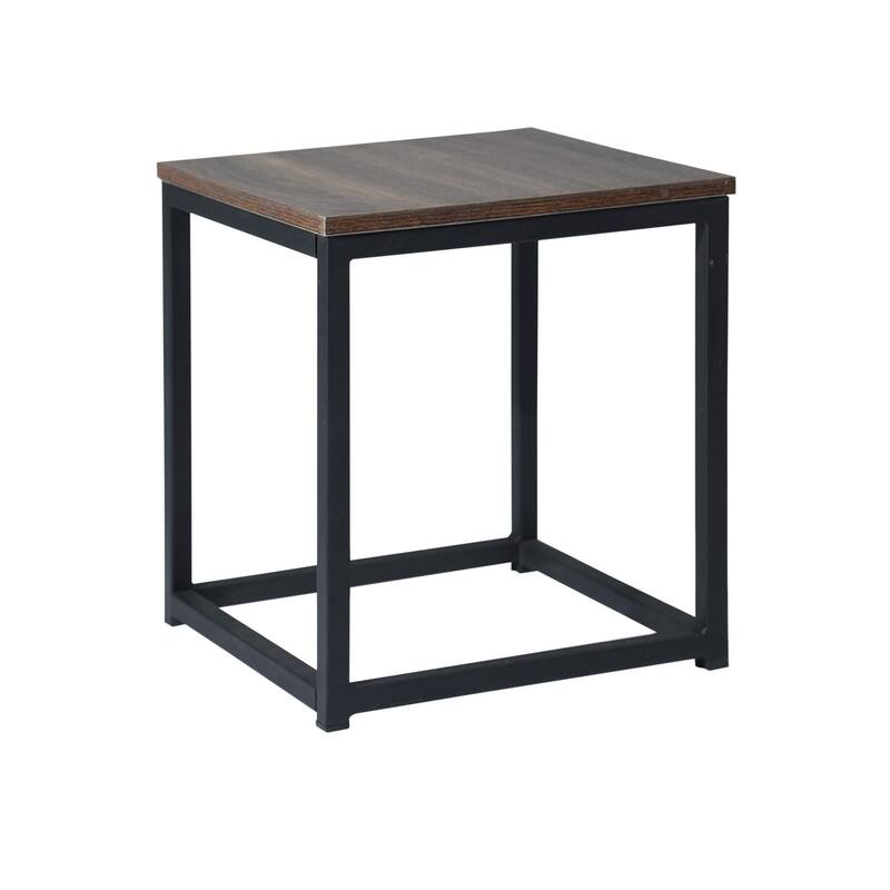 Nightstand with Metal Frame