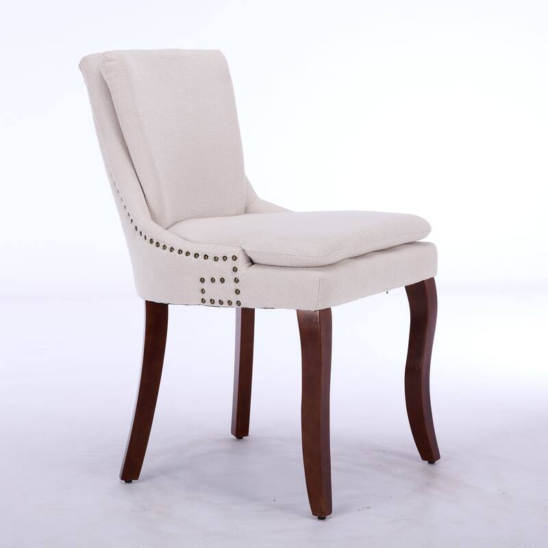 Modern Double-layer Dining Chairs Set of 4