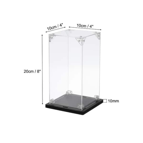 dimension image slide 56 of 65, Acrylic Display Case, for Displaying Collectibles, Dolls, Model Car