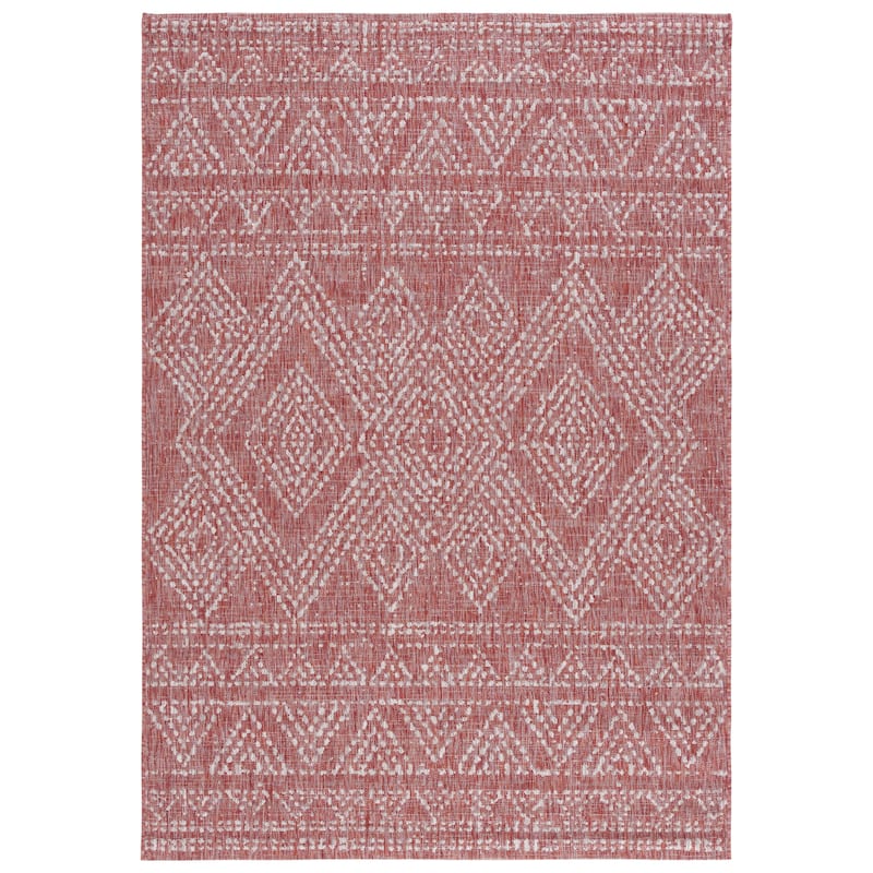 SAFAVIEH Courtyard Zhibek Indoor/Outdoor Waterproof Patio Backyard Rug