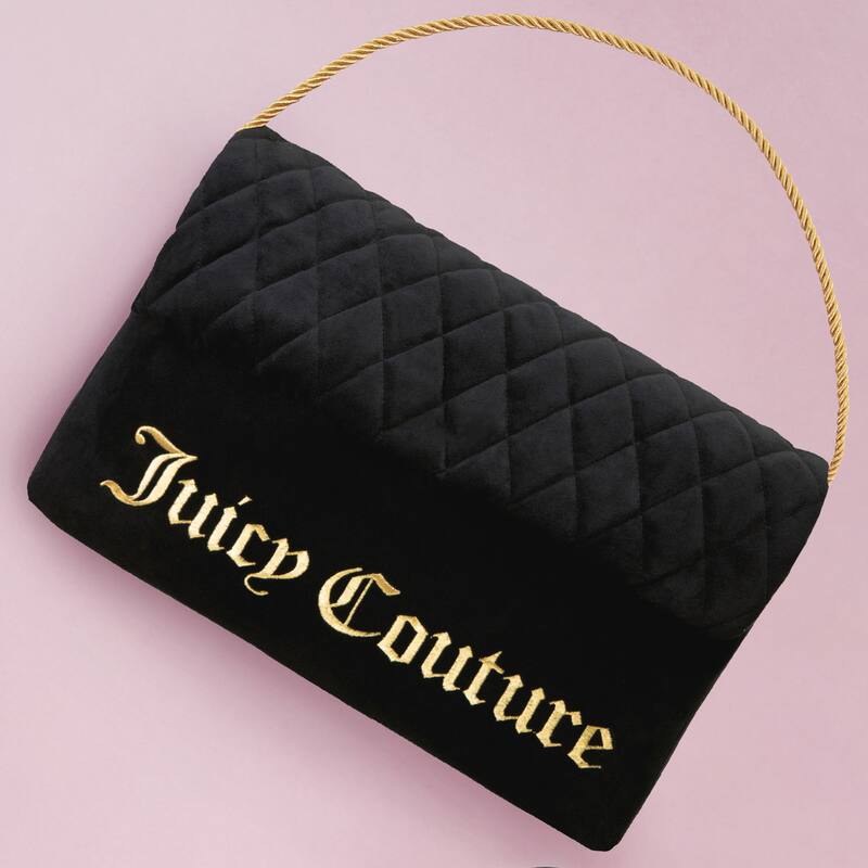 Juicy Couture Purse Pillow Decorative 1-Piece
