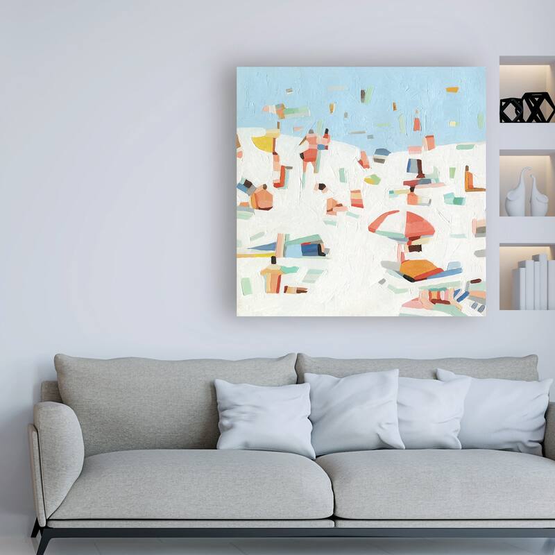 Emma Scarvey 'Summer Confetti III' Canvas Art