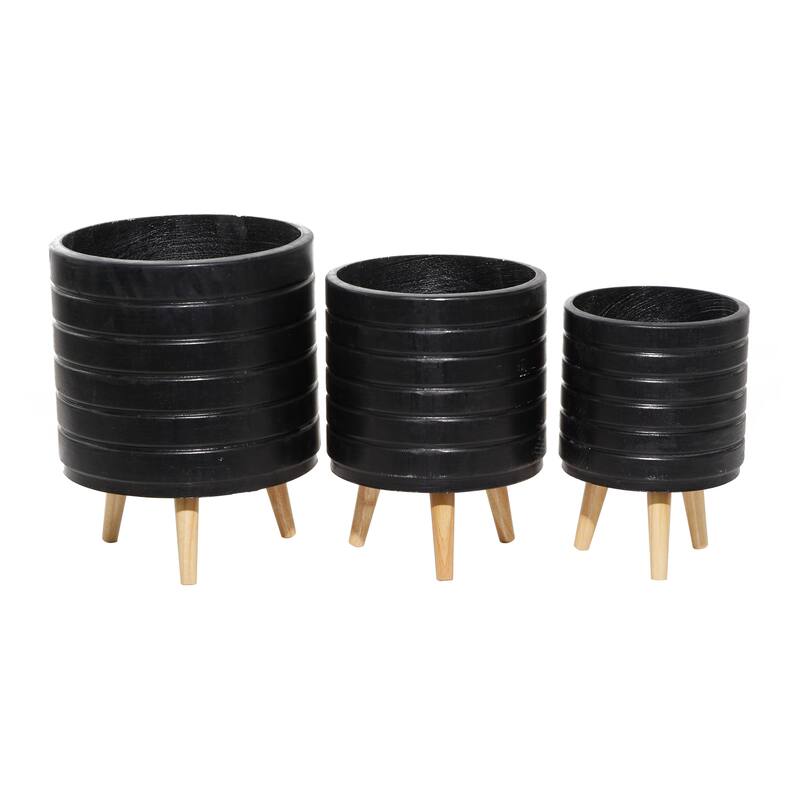 MgO Contemporary Planter (Set of 3) - S/3 14", 16", 18"H