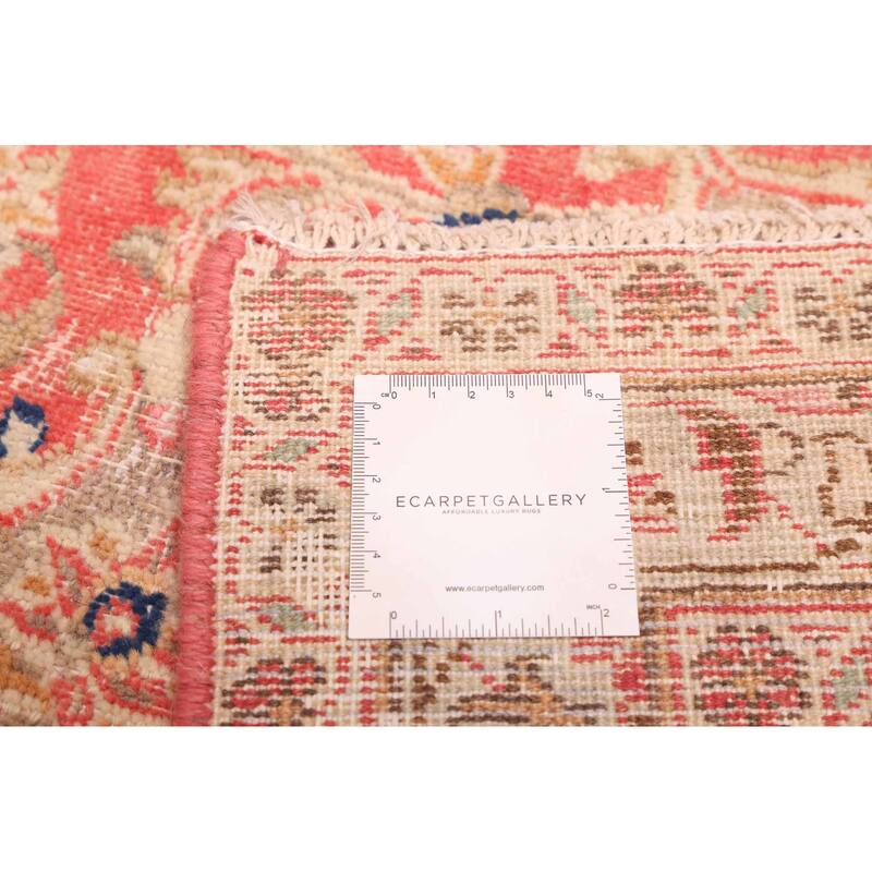 ECARPETGALLERY Hand-knotted Antalya Vintage Red Wool Rug - 9'6 x 12'8