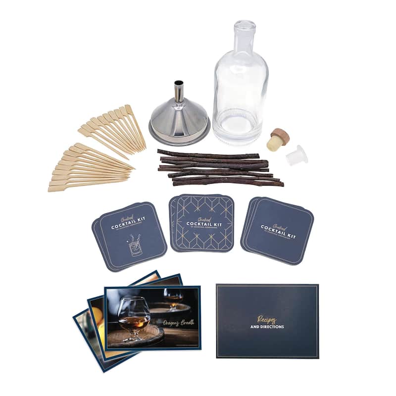 Charcoal Companion Smoked Cocktail Kit - Multicolored