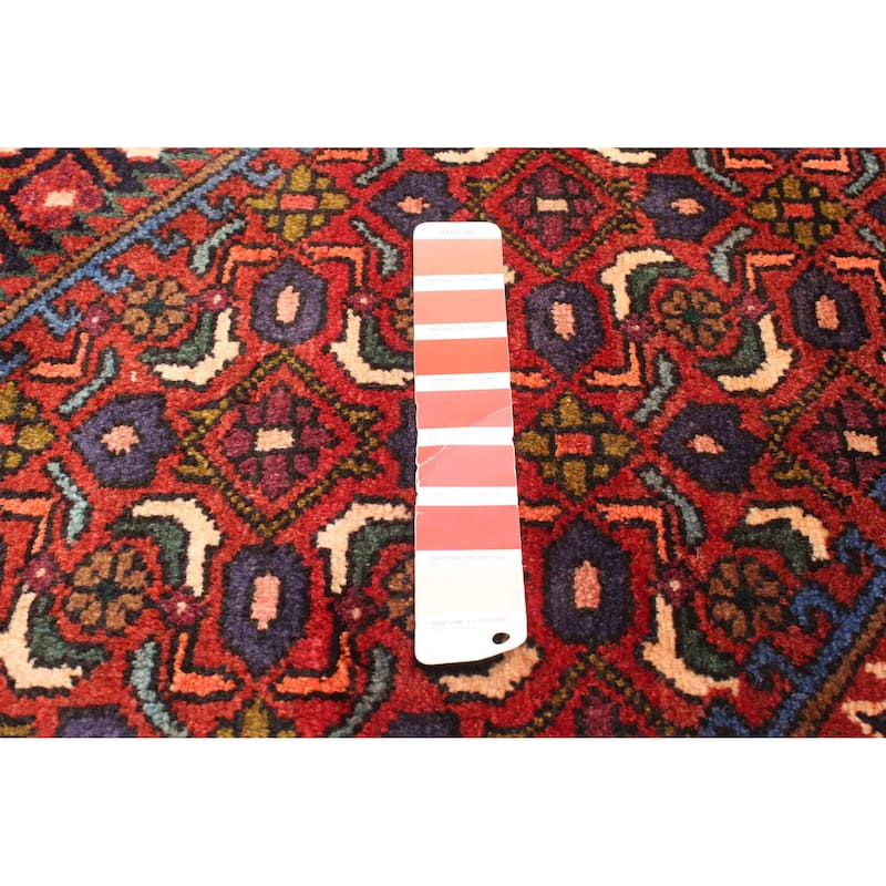 ECARPETGALLERY Hand-knotted Anadol Dark Red Wool Rug - 4'7 x 6'8