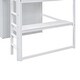 preview thumbnail 24 of 28, Full Size Loft Bed with Wardrobe, Desk, Shelves, Drawers, Grey, Wood Frame