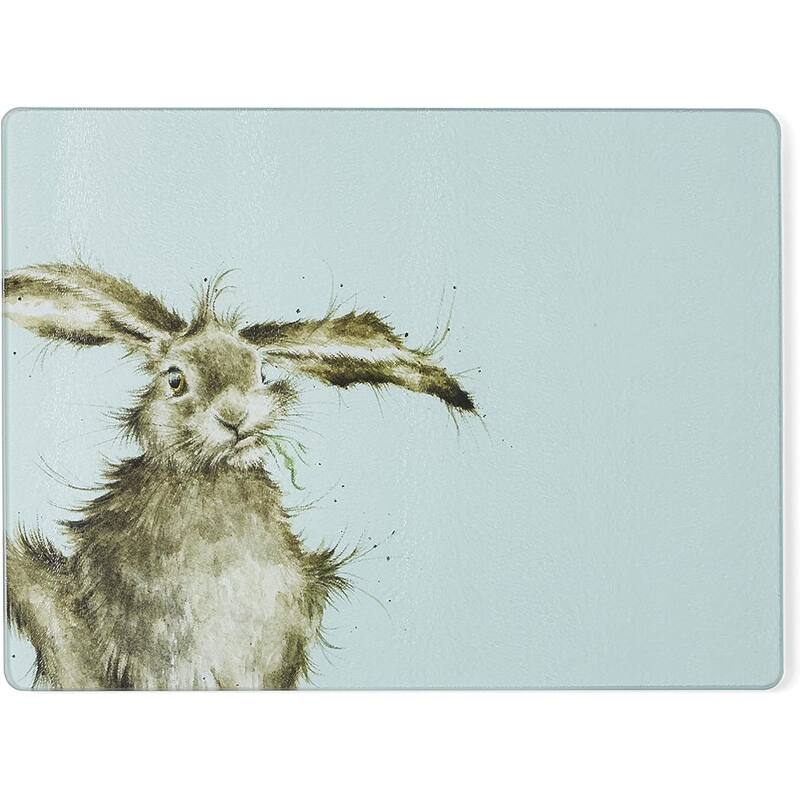 Pimpernel Wrendale Designs Glass Worktop Saver - 15.7" x 11.8"