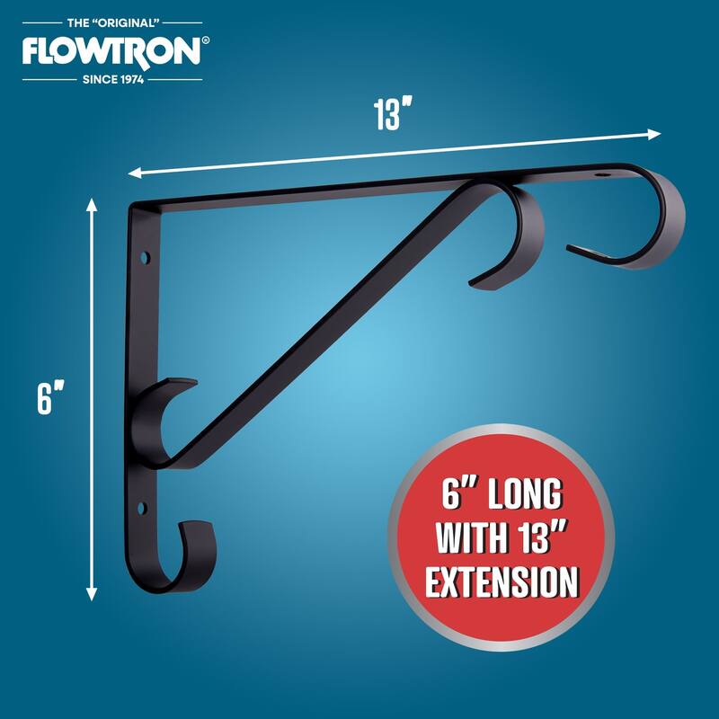 Flowtron SB-300 Security Wall Bracket for Bug Zappers or Metal Bracket for Potted Plants