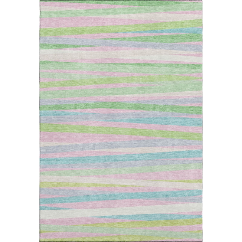 Premium Washable Super Soft Modern Stripes Mayfield Rug