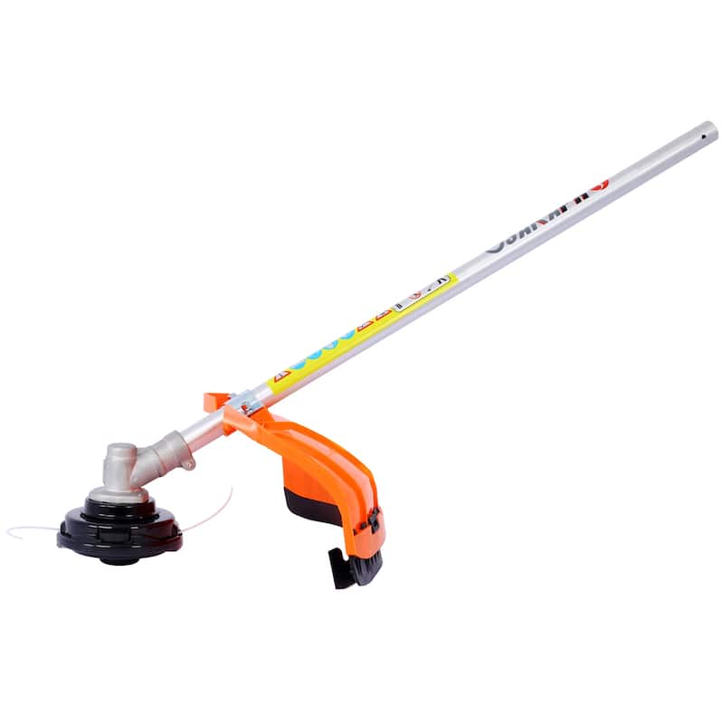 12 in 1 Multi-Functional Trimming Tool, 52CC 2-Cycle Garden Tool System with Gas Pole Saw, Hedge Trimmer, Grass Trimmer