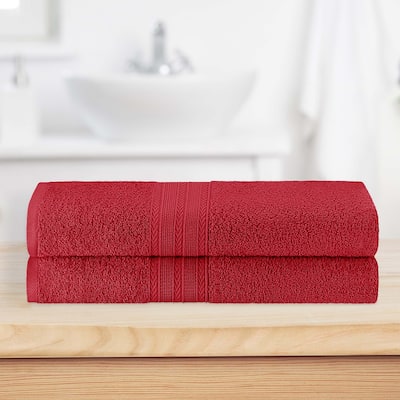 Eco-Friendly Sustainable Cotton Bath Sheet by Superior (Set of 2)