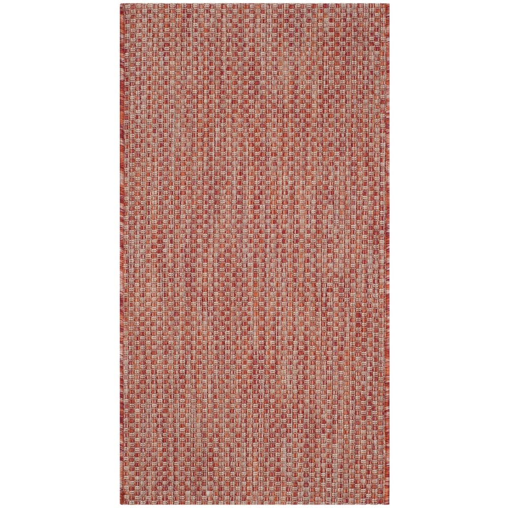 SAFAVIEH Courtyard Begajeta Indoor/Outdoor Waterproof Patio Backyard Rug.