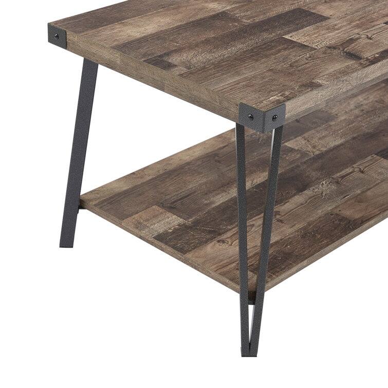 Wood Rectangular Coffee Table