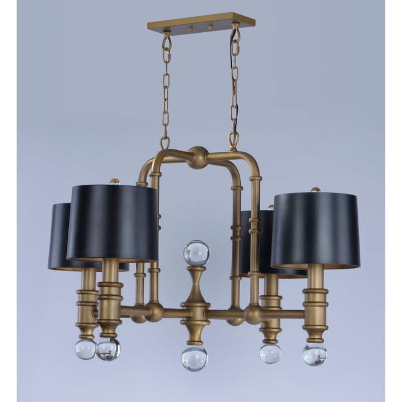 Maxim 22424 Baywood 4 Light 24" Wide Drum Chandelier