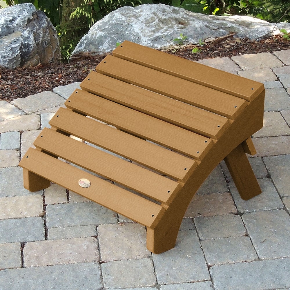 Eco-Friendly Synthetic Wood Folding Ottoman