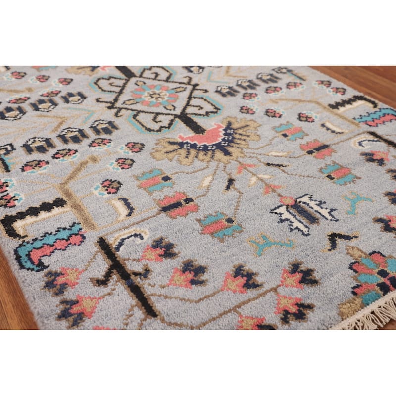 Ziegler Oriental Foyer Rug Hand-Knotted Wool Carpet - 3'0"x 4'11"