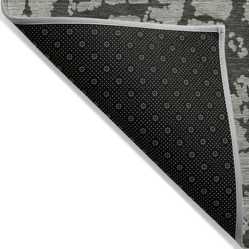 Beva Unique Abstract Weather Resistant Classic Meets Modern Outdoor Rug - 8' X 10'