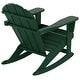 preview thumbnail 14 of 85, POLYTRENDS Laguna Adirondack Eco-Friendly Poly All-weather Outdoor Rocking Chair