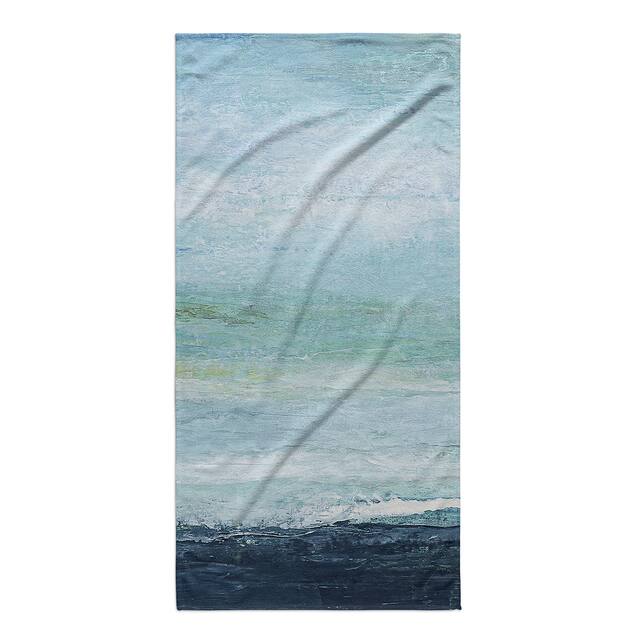 AQUASCAPE Beach Towel By Jessica Osborne - 36" x 72"